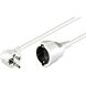 Power cable schuko 10m white