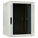 22U wall rack (tilting) with glass door 600x600x1100mm (WxDxH)