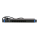 19 inch Swiss power strip with Surge Protection Overload - 8 sockets