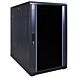 18U server rack with glass door 600x1000x1000mm (WxDxH)