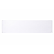 19 inch cover panel - 3U white