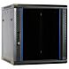 12U wall mount server rack with glass door 600x600x635mm (WxDxH)