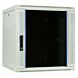 12U white wall mount server rack with glass door 600x600x635mm (WxDxH)