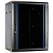 15U wall mount server rack with glass door 600x600x770mm (WxDxH)