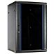 18U wall mount server rack with glass door 600x600x900mm (WxDxH)