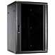 22U wall mount server rack with glass door 600x600x1100mm (WxDxH)
