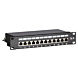 10 Inch CAT5e FTP patch panel - 12 ports
