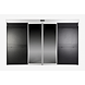 Data center sliding doors, manual operation 42U