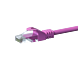 UTP CAT5e 0,25m pink - 100% copper