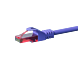UTP CAT6 1m purple - 100% copper