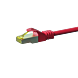 Cat7 S/FTP (PIMF) 0,50m red