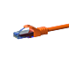 UTP CAT6a 0,15m orange - 100% copper