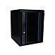 10 inch 9U server rack with glass door 370x450x486mm (WxDxH)