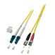 OS2 duplex fibre optic cable LC-ST 20m