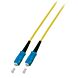 OS2 simplex fibre optic cable SC-SC 1m
