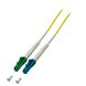 OS2 simplex fibre optic cable LC/APC-LC 1m