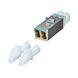 Multimode coupler E2000-E2000 duplex turquoise