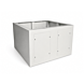 Base for 19 inch outdoor server cabinets 600x800x400mm (WxDxH)