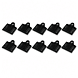 Crimp splice holding device black - 10 pieces