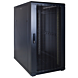 22U server rack with perforated door 600x1200x1200mm (WxDxH)