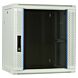 12U white wall mount server rack with glass door 600x450x635mm (WxDxH)