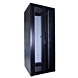 42U server rack with perforated split doors front and back 800x800x2000mm (WxDxH)