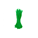 Cable ties 140mm green - 100 pieces