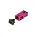 Multimode keystone coupling SC-SC simplex purple