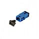Singlemode keystone coupling SC-SC simplex blue