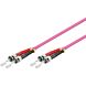 Fibre optic cable ST-ST OM4 7,50m