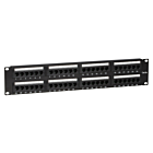 CAT5e UTP patch panel - 48 ports