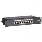 10 Inch CAT5e FTP patch panel - 8 ports