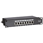 10 Inch CAT5e FTP patch panel - 8 ports