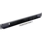 19 inch cable entry panel with brush strip - 1U