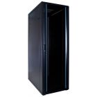 37U server rack with glass door 600x1000x1800mm (WxDxH)