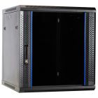 12U wall-mount server rack unassembled with glass door 600x600x635mm (WxDxH)