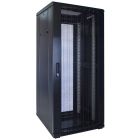27U server rack with perforated door 600x600x1400mm (WxDxH)
