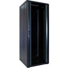 32U server rack with glass door 600x600x1600mm (WxDxH)