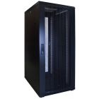 27U server rack with perforated door 600x800x1400mm (WxDxH)