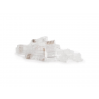 CAT6 connector RJ45 - for solid UTP cables with adapter - 10 pieces