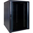 22U server rack with glass door 800x1000x1200mm (WxDxH)