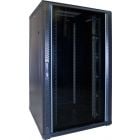 27U server rack with glass door 800x800x1400mm (WxDxH)