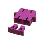 Multimode coupler SC-SC duplex purple