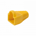 RJ45 plug boot yellow