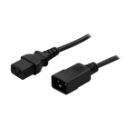 Power cable C19 to C20 1,80m black