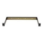 1U DIN rail for 19-inch racks