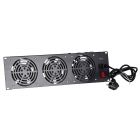 Fan set with 3 fans, suitable for installation between struts - 3U