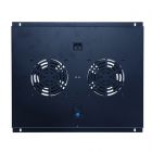 Fan set with 2 fans and thermostat suitable for 600mm deep server racks