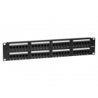 CAT5e UTP patch panel - 48 ports