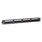 CAT6 UTP patch panel - 24 ports